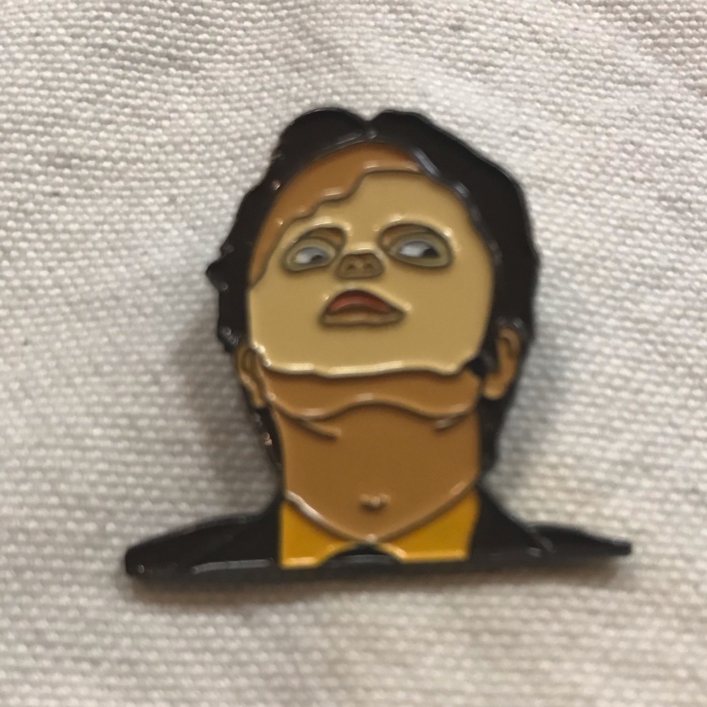 The office Dwight Enamel Pin